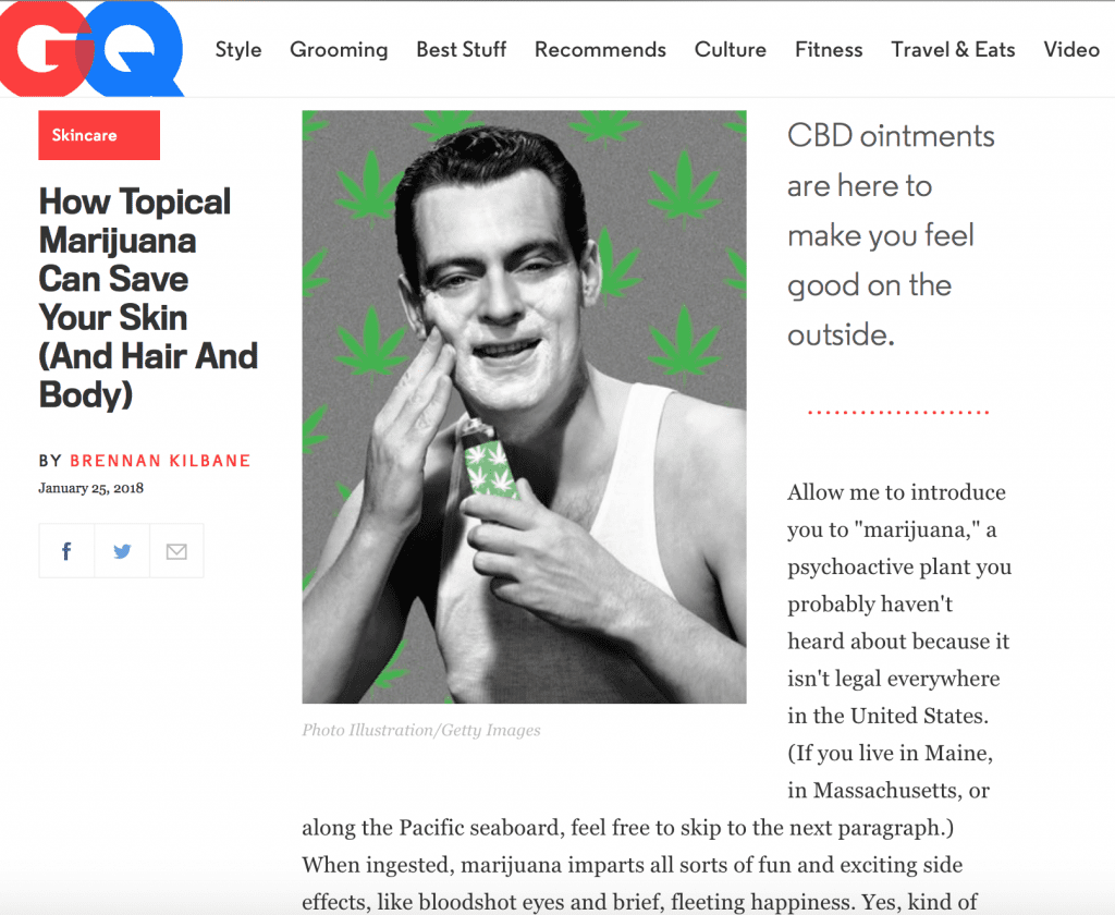 How Topical Cannabis Can Save Your Skin