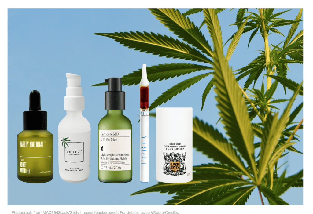 A Cannabis Craze Takes Over Skin Care